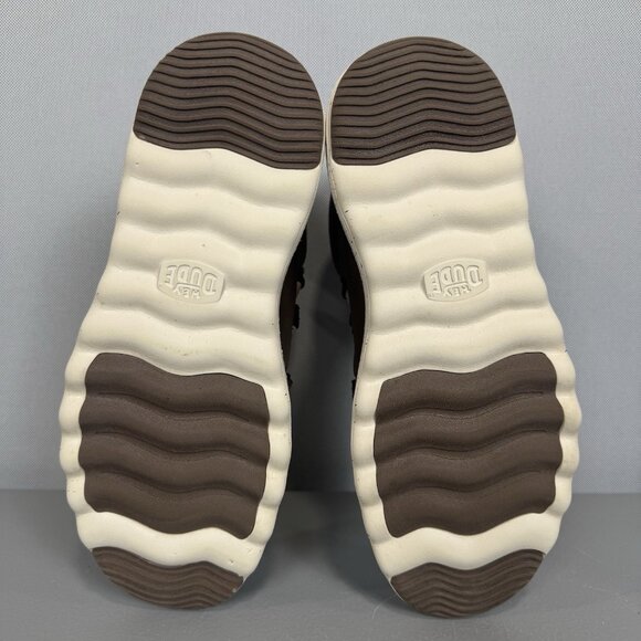 Hey Dudes Reyes Boots Women 10 Cocoa Brown Leather Slip On Pull Tab Ankle Bootie - Picture 10 of 10